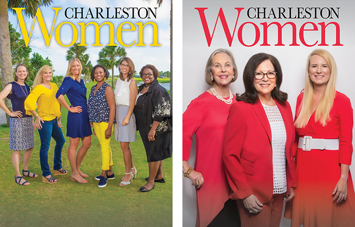 Charleston Women Magazine covers