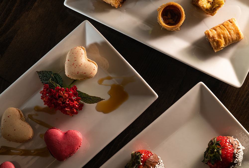 Sena Café offers an abundance of adorable Valentine’s bites.