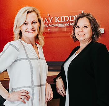 Amanda McWatty and Brooke Skinner of McCay Kiddy Certified Public Accountants and Advisors, Mount Pleasant & North Charleston, SC.