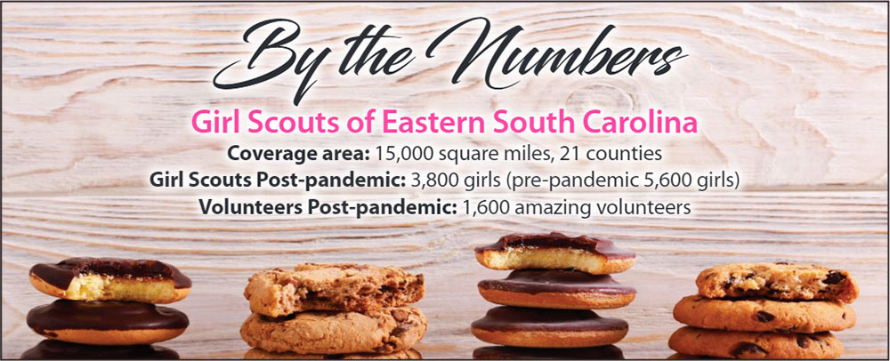Girl Scouts of Eastern South Carolina informational graphic